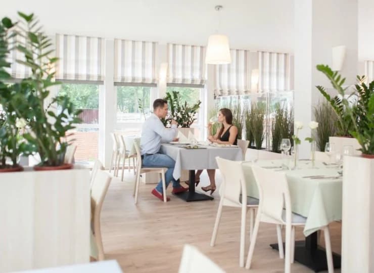 Hotelowa restauracja oferuje wyśmienite dania najlepszej jakości