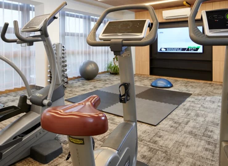 W hotelu znajduje się strefa fitness