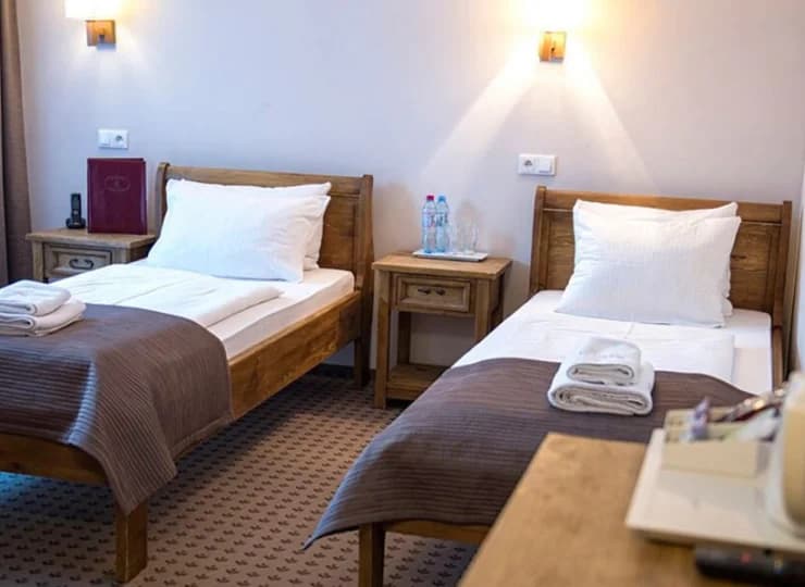 Kameralny hotel posiada niespełna 30 pokoi