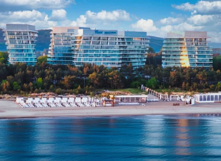 Wave to spektakularny kompleks apartamentów tuż przy plaży w Międzyzdrojach