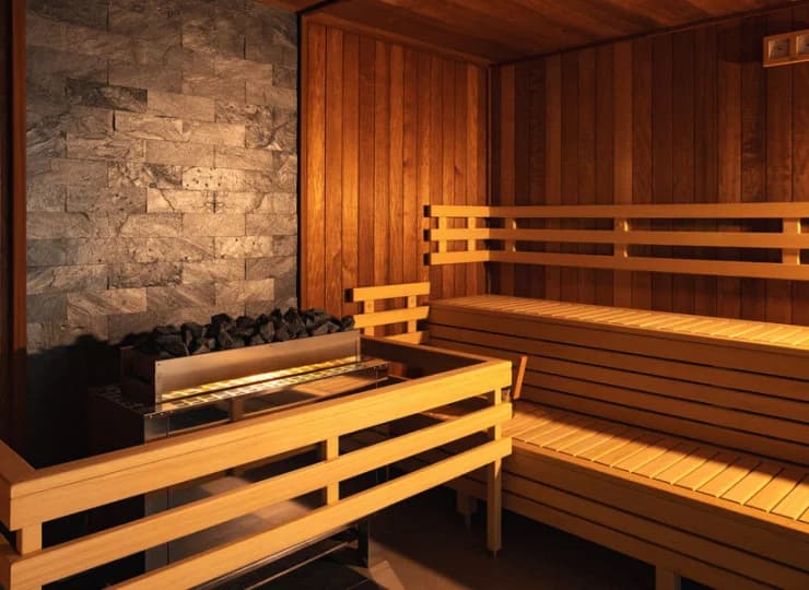 Jest tu sauna fińska