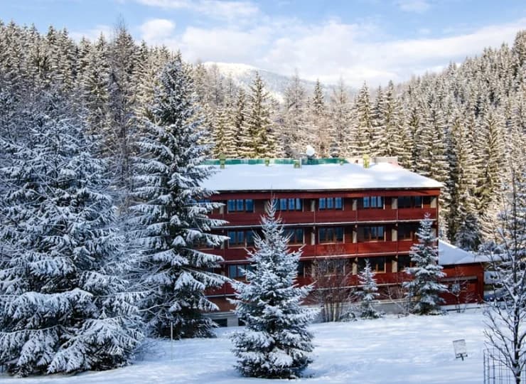 Otoczony lasem Hotel Velveta to spokojne miejsce dla fanów narciarstwa
