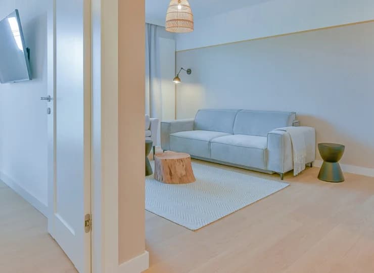 2-pokojowy apartament utrzymany w stylu nature
