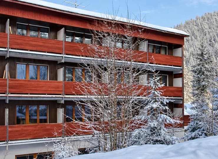 To hotel w dzielnicy Labská, w południowej części miejscowości Špindlerův Mlýn