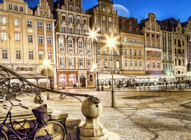 Hotel Polonia znajduje się w samym centrum Wrocławia