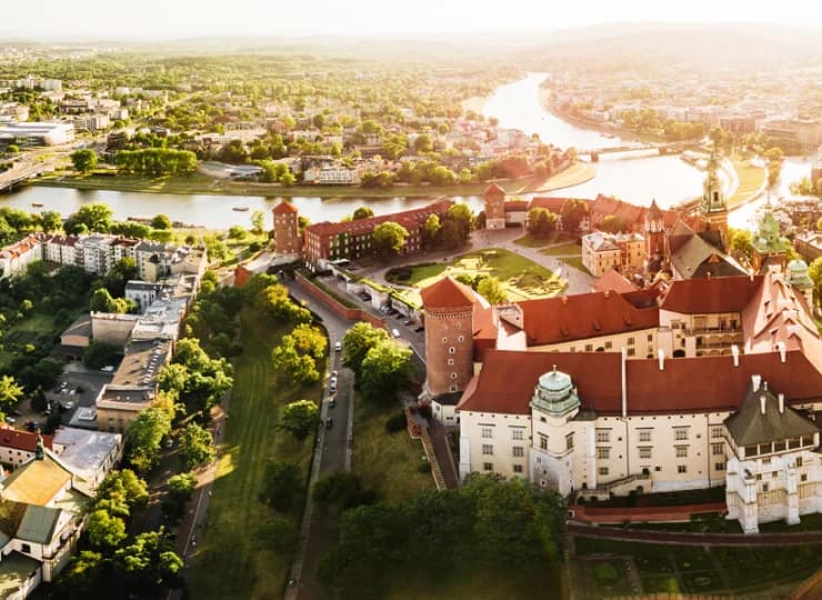 Home ApartHotel jest świetnie zlokalizowany blisko atrakcji Krakowa