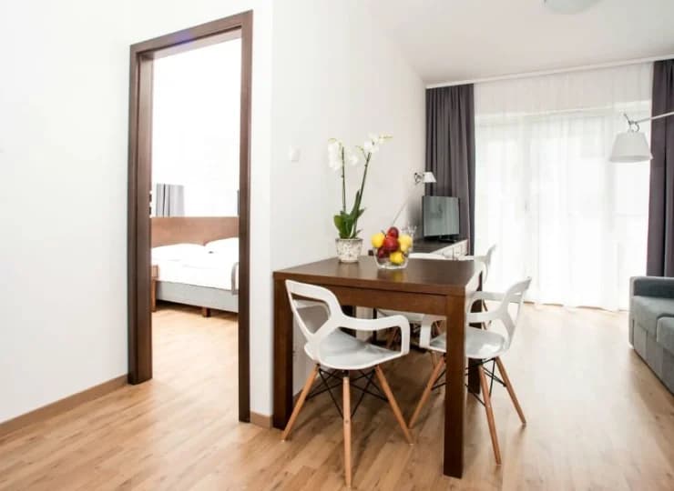 Apartamenty Classic posiadają oddzielną sypialnię