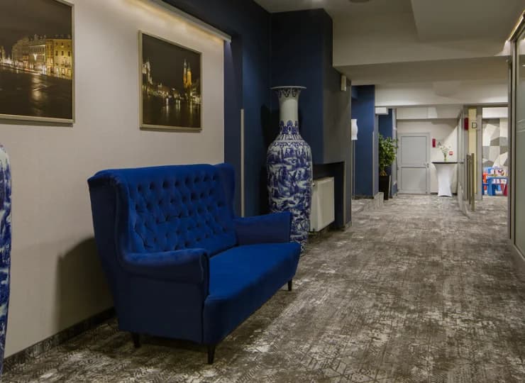 Hotel oferuje wygodne wnętrza