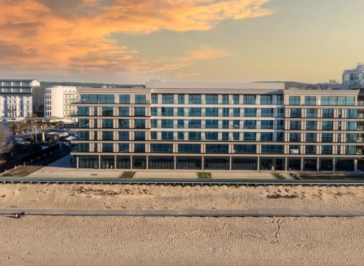 Baltic View wyróżnia się znakomitą lokalizacją przy plaży w Międzyzdrojach
