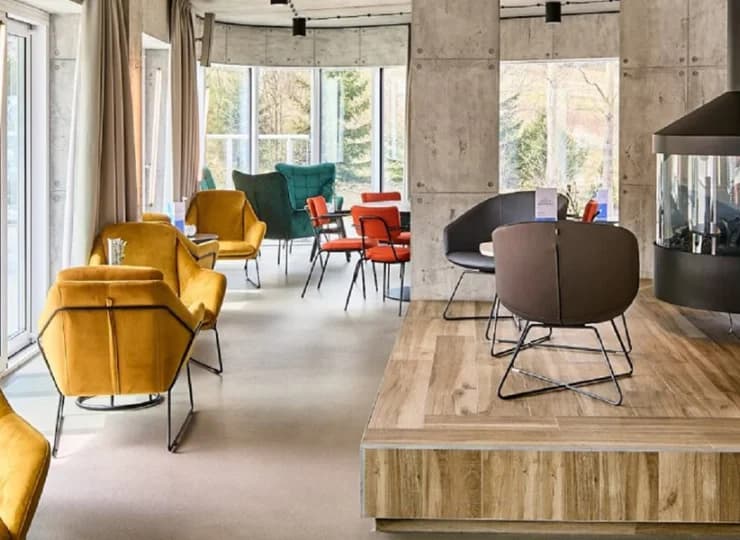 W Białej Perle mieści się niebanalny Lobby Bar w nowoczesnym stylu