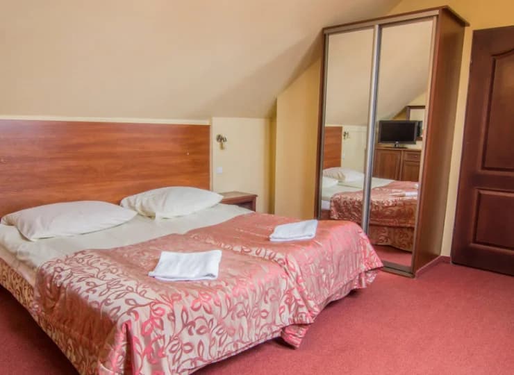Pokoje w Pensjonacie Pod Giewontem są jasne i wygodne