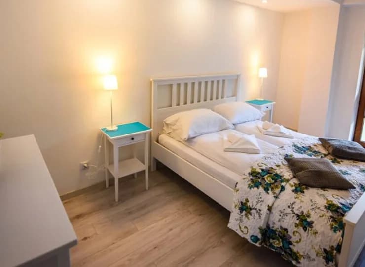 Każdy apartament ma wydzieloną sypialnię