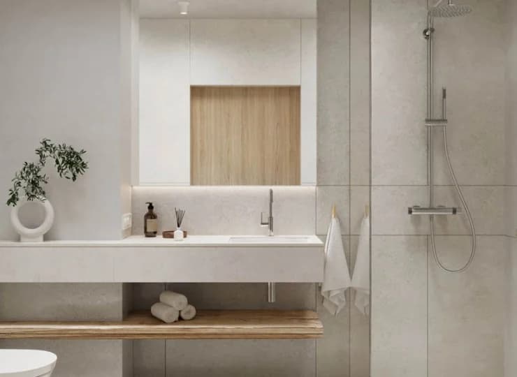 Każdy pokój/apartament ma łazienkę z prysznicem i deszczownicą