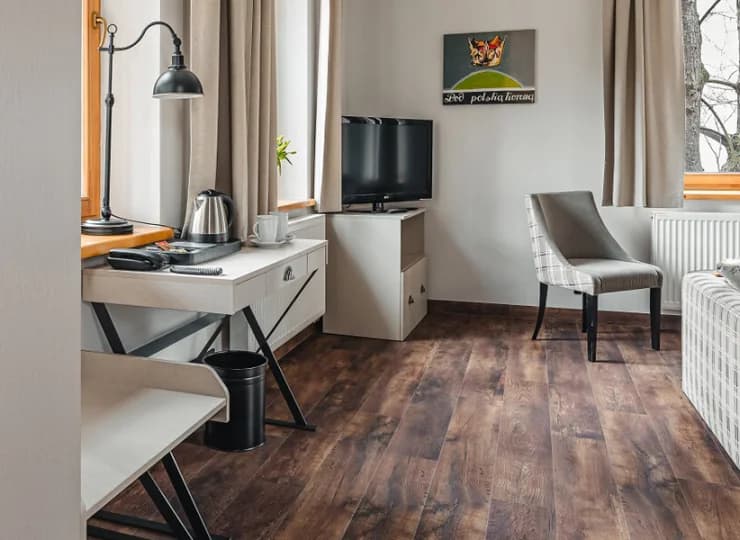 Wnętrza zostały kompleksowo odnowione w 2018 roku