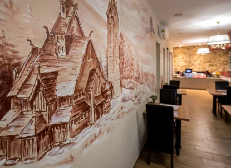 Ofertę kulinarną uzupełnia dobrze zaopatrzony bar