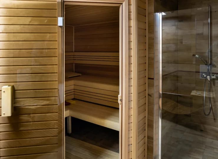 W strefie wellness jest tradycyjna sauna
