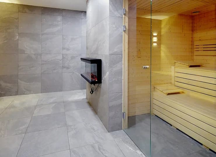 W strefie wellness nie brakuje sauny