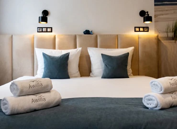 Awilla Resort jest położony w Ustce, kilkaset metrów od plaży