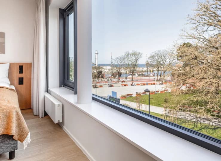 Apartament z widokiem na morze na 2. piętrze