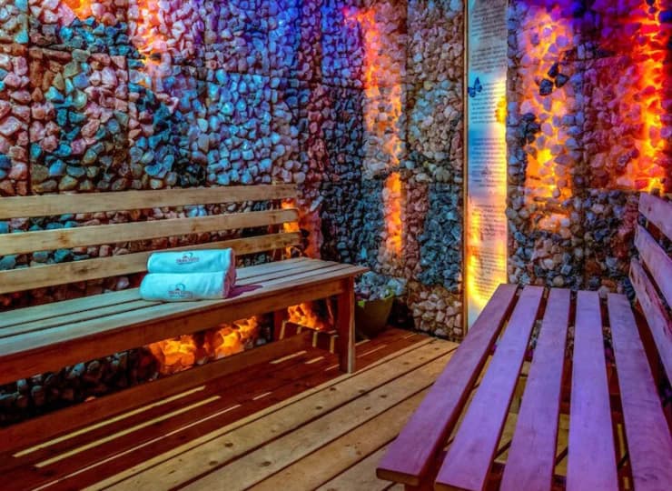 W wellness jest także grota solna