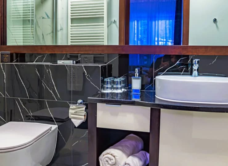 Łazienka w Junior Suite