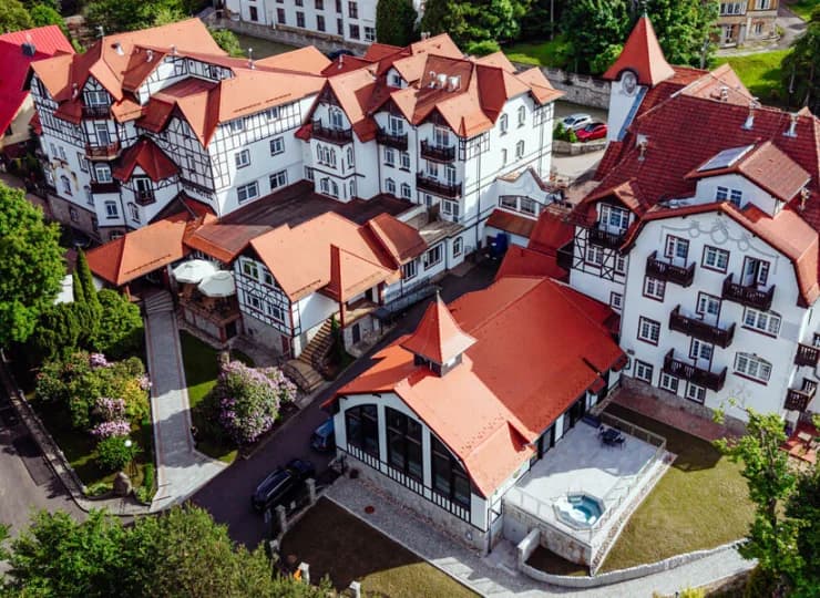 Hotel jest chętnie wybierany przez gości Świeradowa-Zdroju