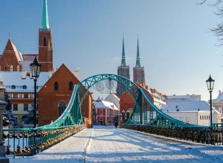 Wrocław zimą jest jeszcze piękniejszy, niż latem