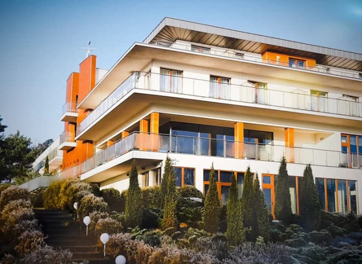 Hotel Moran **** SPA jest otoczony zadbanym ogrodem i lasem