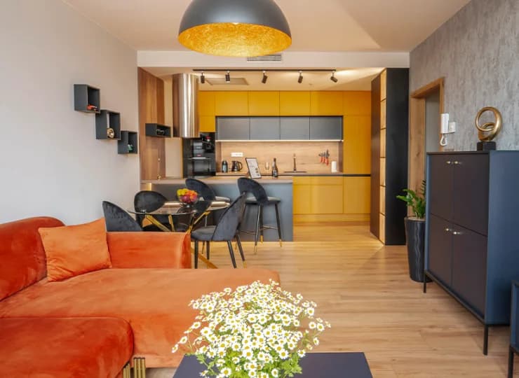 Apartamenty to wygodne dwupokojowe mieszkania