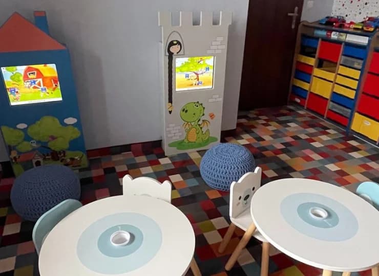A także odrębna salka dla najmłodszych gości