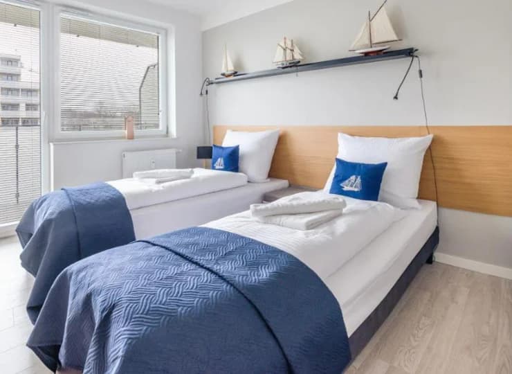Każdy apartament posiada prywatny balkon