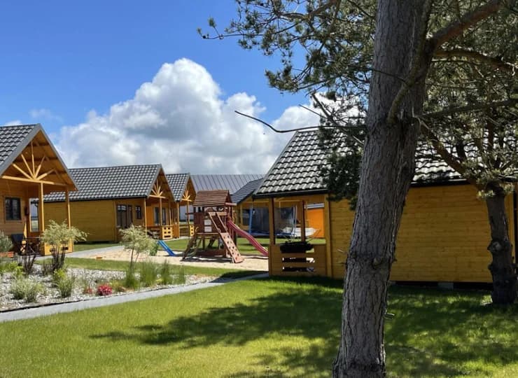 Ośrodek wczasowy Amelia znajduje się w Jarosławcu nad Morzem Bałtyckim