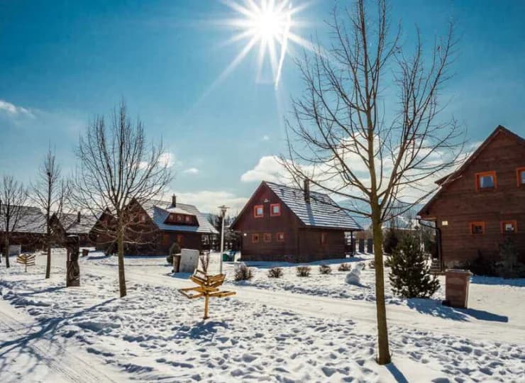 Okolica Sojka Resortu jest malownicza w każdej porze roku