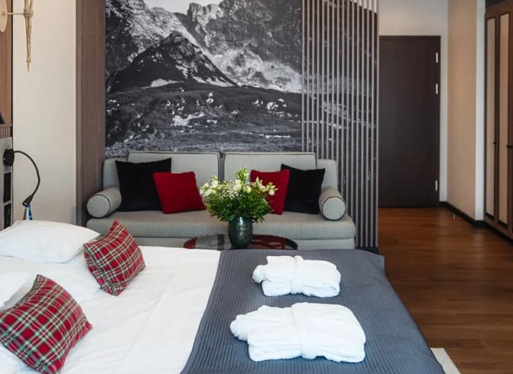 Apartament executive to wygodne jednoprzestrzenne wnętrze