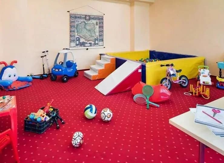 Hotel przygotował salę zabaw dla dzieci