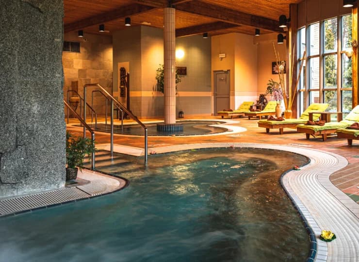 Luksusowe Centrum SPA stanowi strefa basenów mineralnych z solą z Morza Martwego