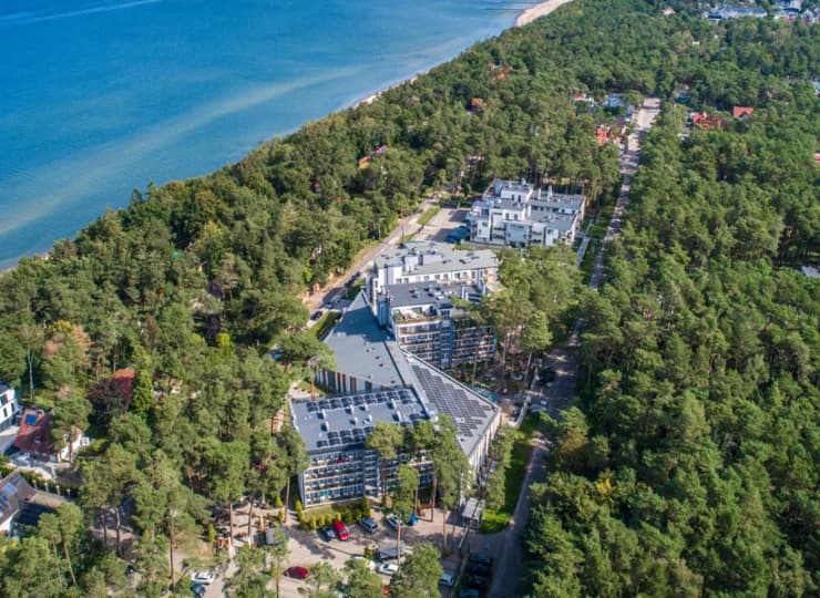 Apartamenty Laola są świetnie zlokalizowane, blisko morza i plaży