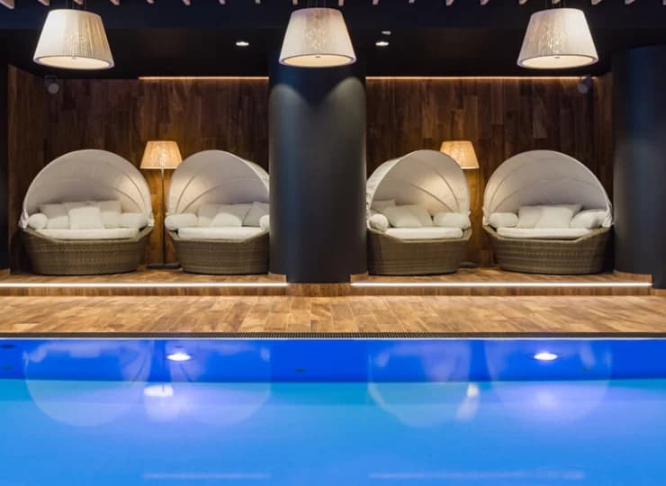 W głównym budynku hotelowym znajduje się odprężająca strefa SPA & Wellness