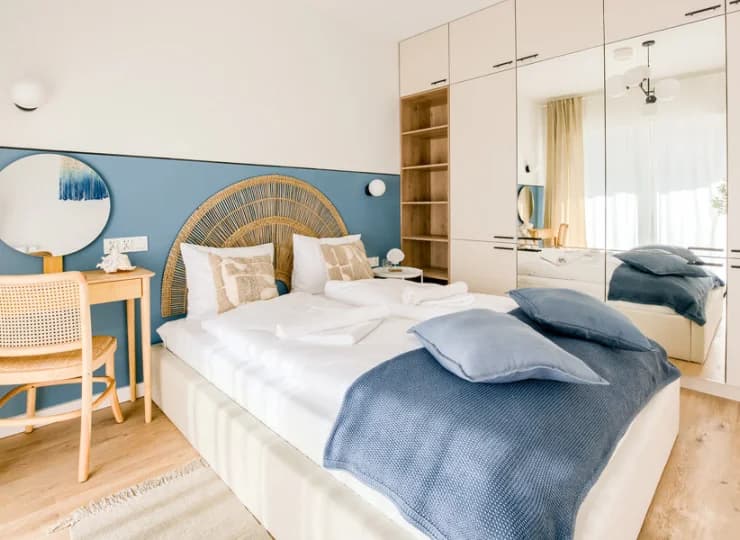 Są także apartamenty z 2 odrębnymi sypialniami