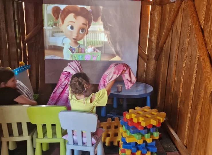 Jest także salka do minikina