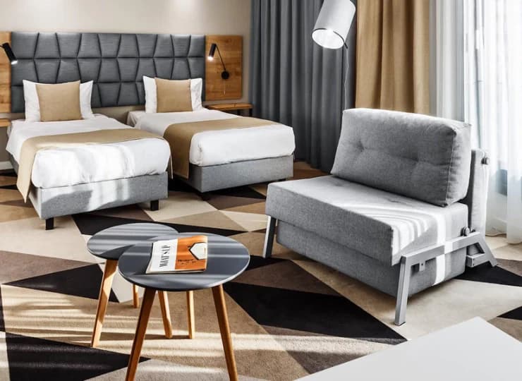 Aparthotel Lwowska 1 mieści się w centrum Krakowa, w dzielnicy Podgórze