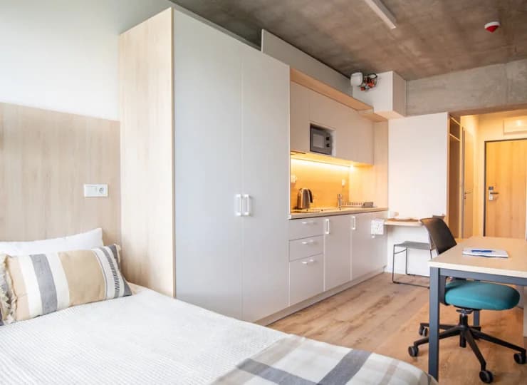 Wnętrza Apartamentów Collegia w Gdańsku