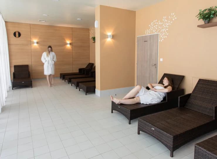 Jest też strefa relaksu