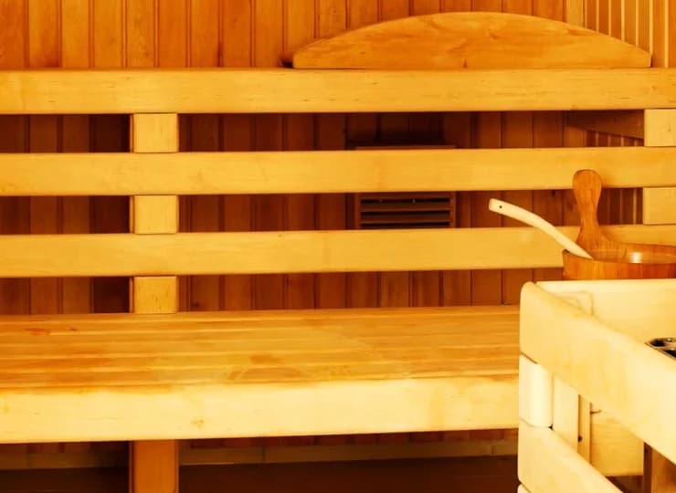 W strefie wellness mieści się także sauna