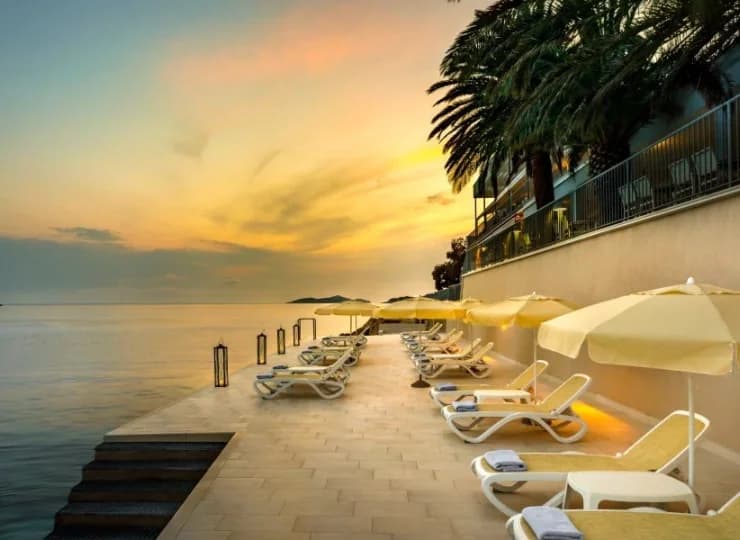 Aminess Lume Hotel**** położony jest na wyspie Korcula