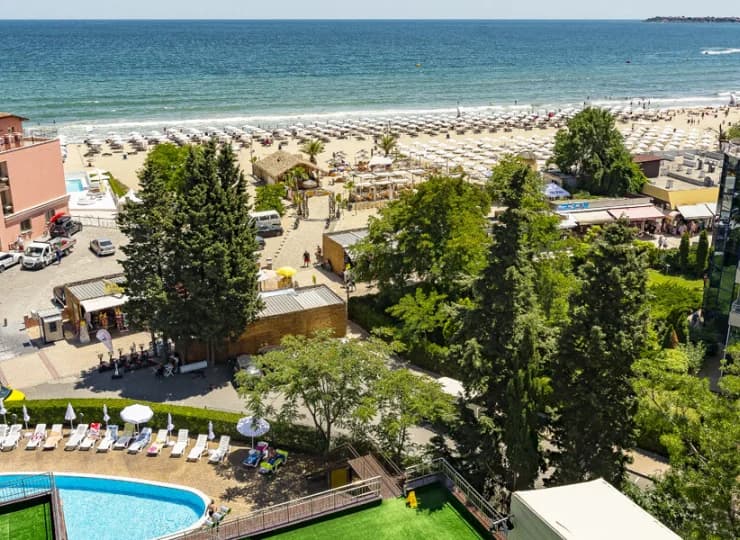MPM Hotel Orel *** jest położony tuż przy plaży w Słonecznym Brzegu