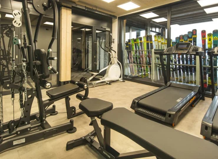W strefie wellness mieści się także centrum fitness