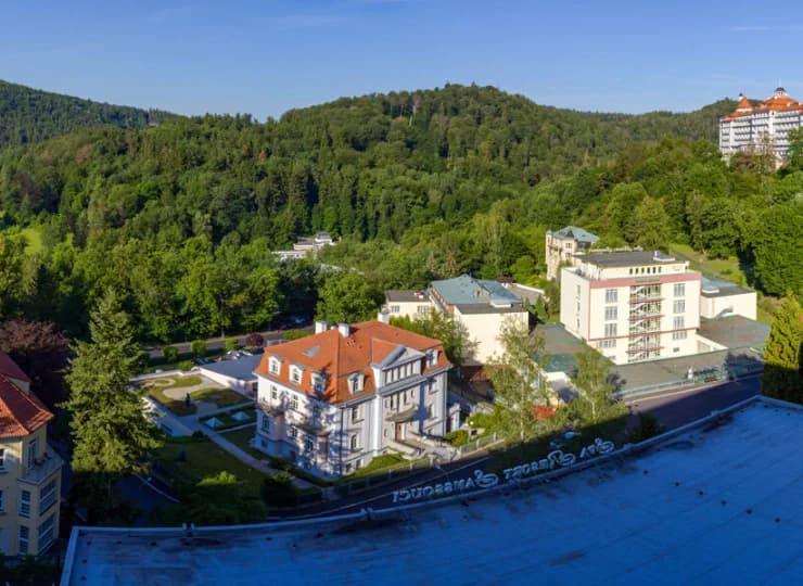 Okolica hotelu jest zielona