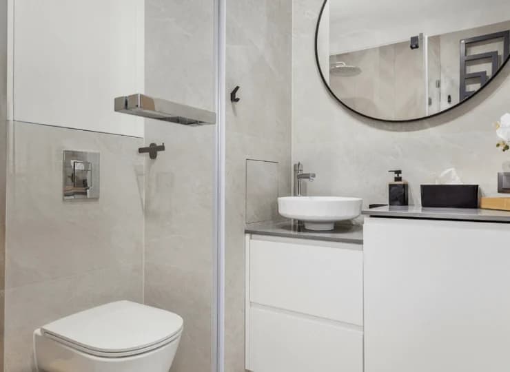 Łazienka w Apartamencie Komfort A44