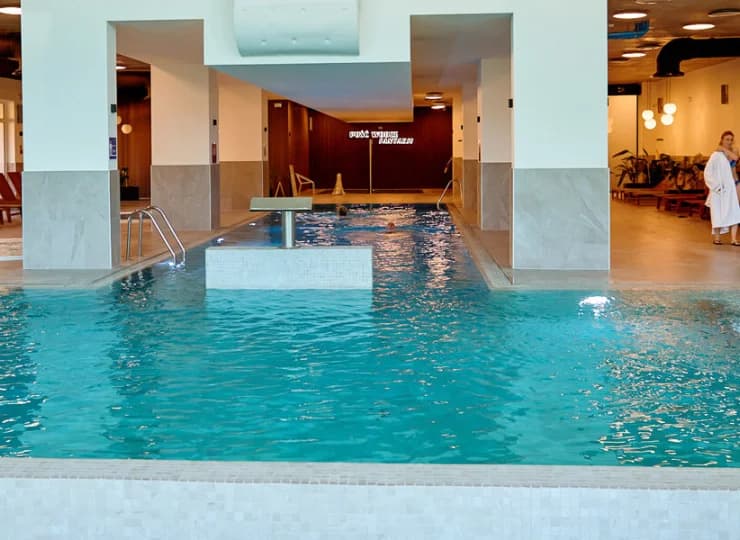 Goście mogą korzystać ze strefy wellness